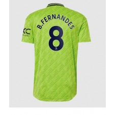 Manchester United Bruno Fernandes #8 Tredjedrakt 2022-23 Kortermet